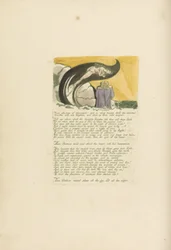 Golfschaduwen van ontevredenheid.., plaat 7 uit Visions of the Daughters of Albion, 1793